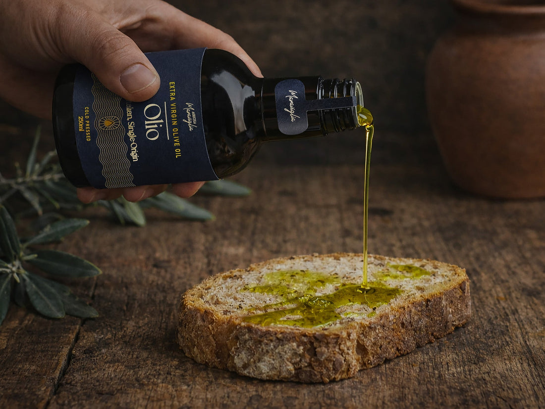 Why I cook with Extra Virgin Olive Oil